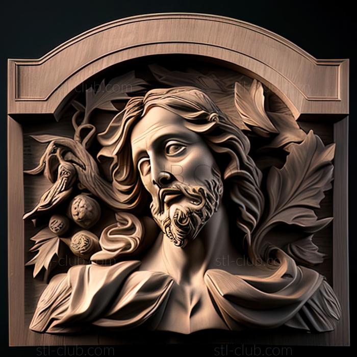 3D model st jesus (STL)